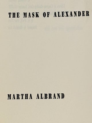 The Mask of Alexander