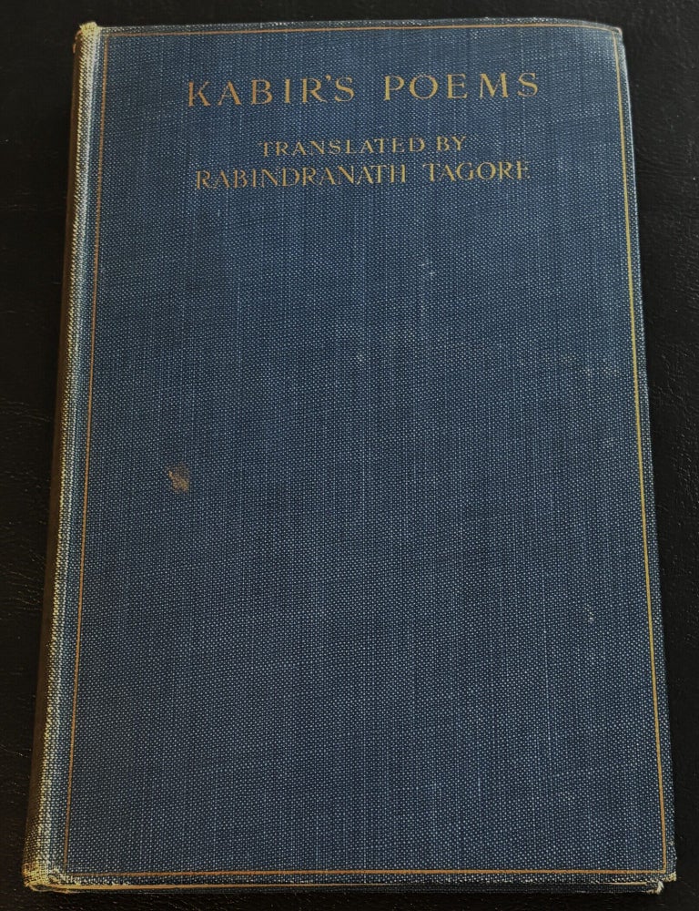 Item #84238 One Hundred Poems of Kabir. Rabindranath Tagore, Evelyn Underhill.