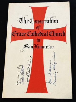 The Consecration of Grace Cathedral Church in San Francisco in. design Lawton Kennedy.