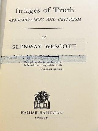 Images of Truth, Remembrances & Criticism