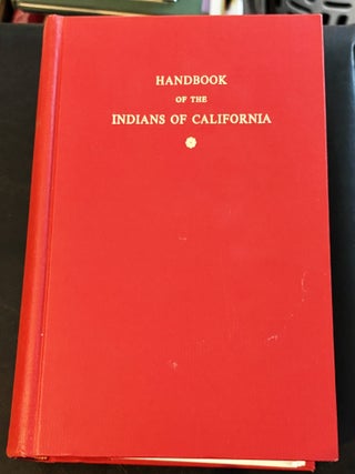 Handbook of the Indians of California
