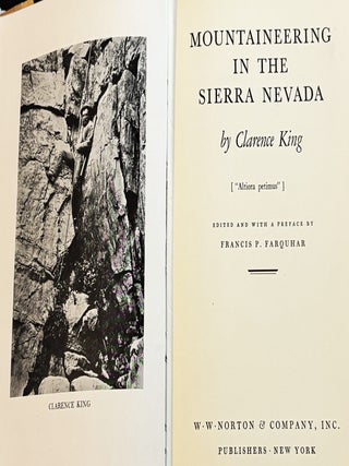 Mountaineering in the Sierra Nevada