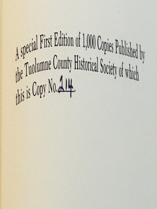 A History of Tuolumne County, California: Compiled from the Most Authentic Records