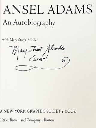 Ansel Adams, An Autobiography