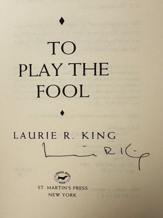 To Play the Fool