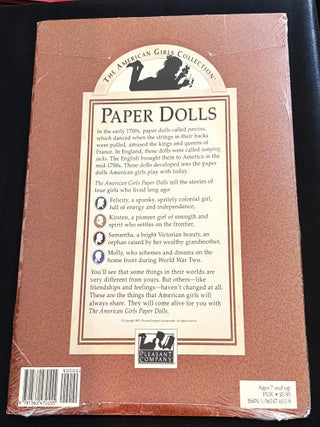 The American Girls Paper Dolls