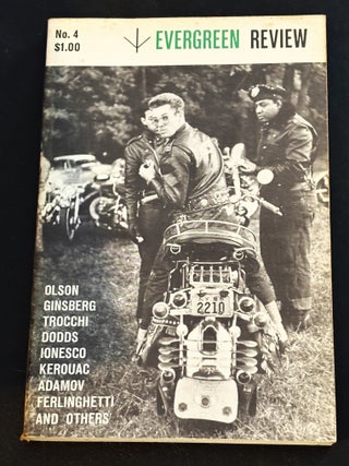 Item #85007 Evergreen Review Volume 1 Number 4. Allen Ginsberg Jack Kerouac, others, Eugene...