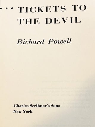 Tickets to the Devil
