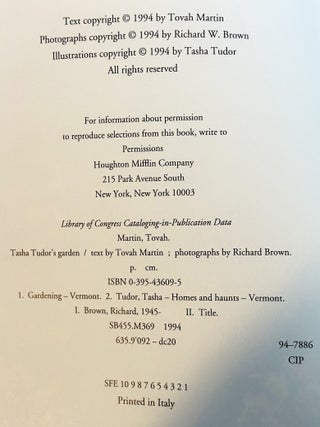 Tasha Tudor's Garden
