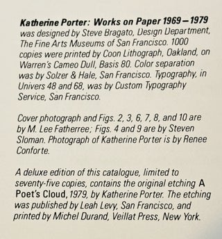 Works on Paper 1969-1979