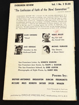 Evergreen Review, Volume 1, Number 2
