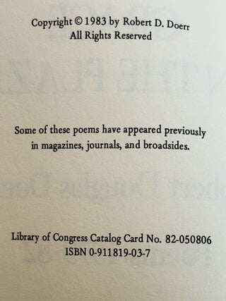 Grace in the Plaza, Poems 1979-82