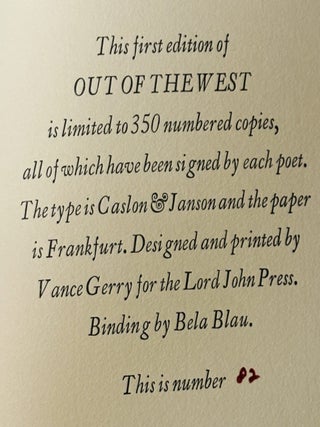 Out of the West