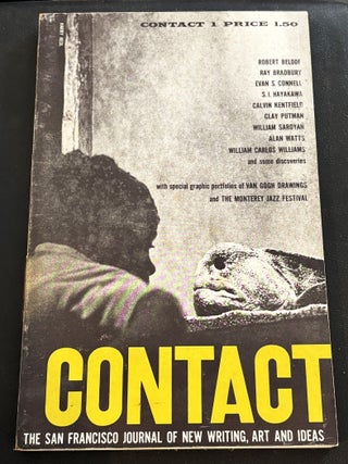 Item #85555 Contact 1, The San Francisco Journal. Alan Watts William Carlos Williams, others,...