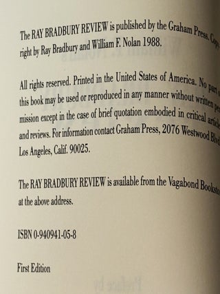 The Ray Bradbury Review