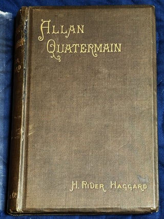 Allan Quatermain. H. Rider Haggard.