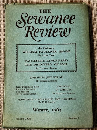 The Sewanee Review, Winter 1963