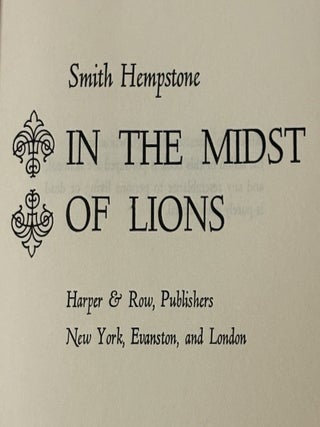In the Midst of Lions