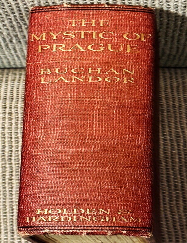 Item #86354 The Mystic of Prague. Buchan Landor.