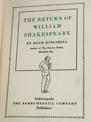 The Return of William Shakespeare
