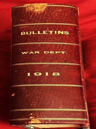 General Orders and Bulletins of War Department 1918