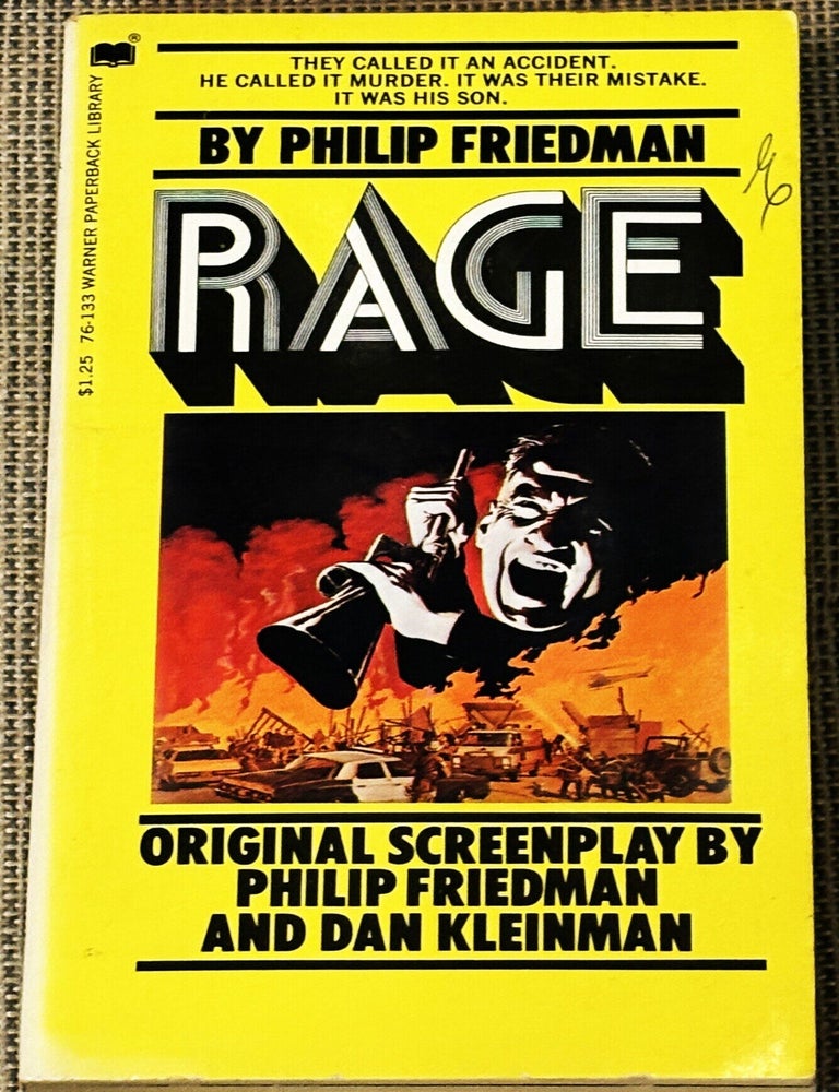 Item #86419 Rage. Philip Friedman.