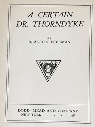 A Certain Dr. Thorndyke