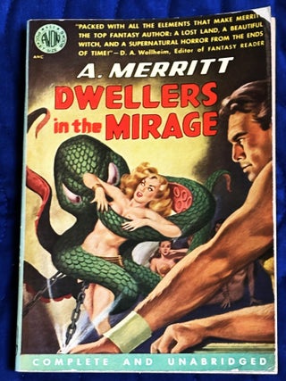 Item #86495 Dwellers in the Mirage. A. Merritt