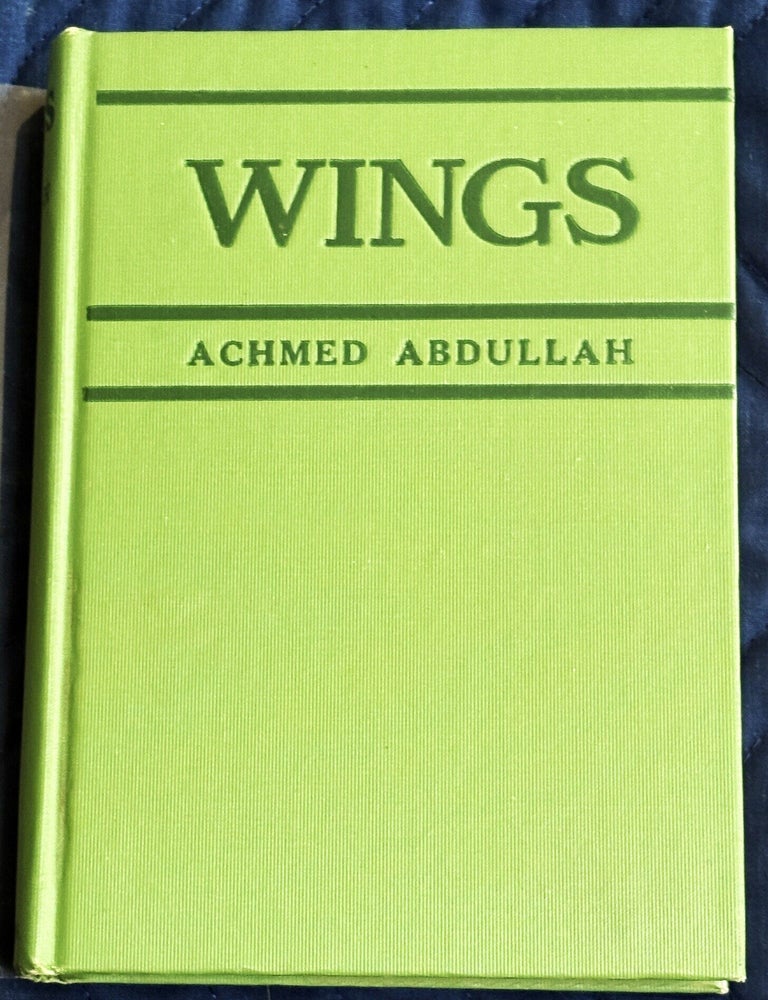 Item #86688 Wings, Tales of the Psychic. Achmed Abdullah.