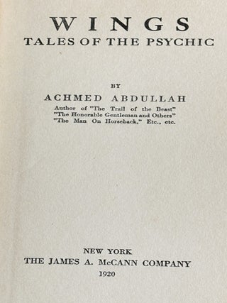 Wings, Tales of the Psychic