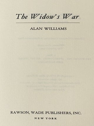 The Widow's War