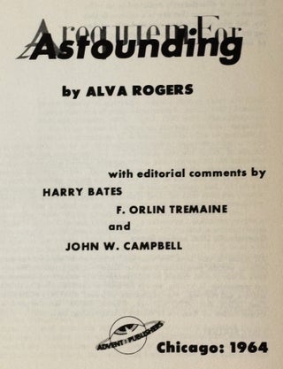 A Requiem for Astounding