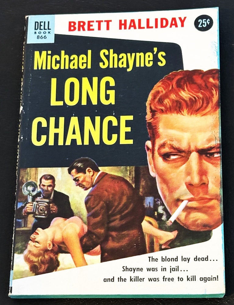 Item #86913 Michael Shayne's Long Chance. Brett Halliday.