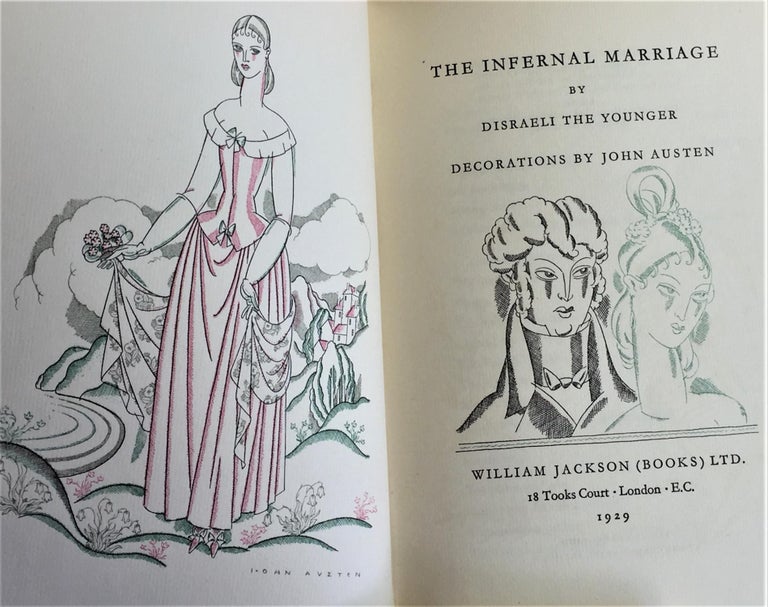 Item #ABE-95412577 The Infernal Marriage. Disraeli the Younger.