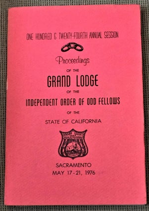 Item #ABE-95903959 124th Annual Session, Proceedings of the Grand Lodge of the Independent Order...