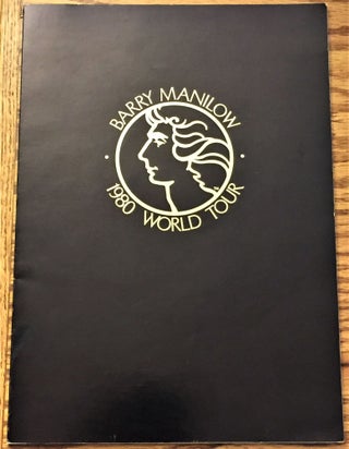 Item #E10937 Barry Manilow 1980 World Tour. Barry Manilow
