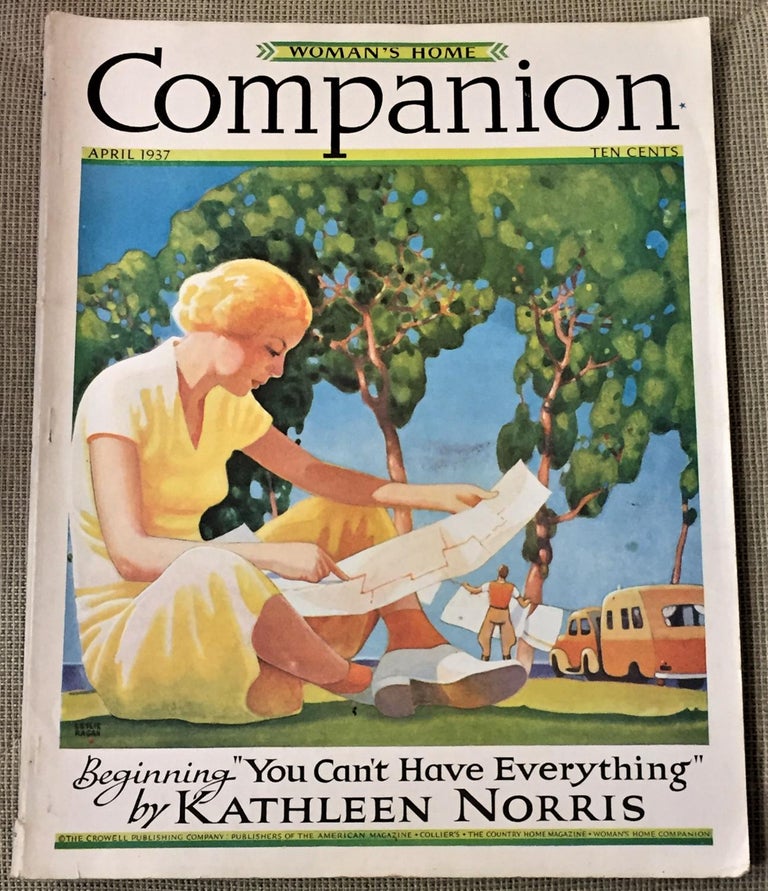 Item #E11915 Woman's Home Companion, April 1937. Etc Kathleen Norris.