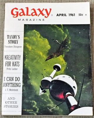 Item #E13581 Galaxy Magazine, April 1961. Fritz Leiber Theodore Sturgeon, Others