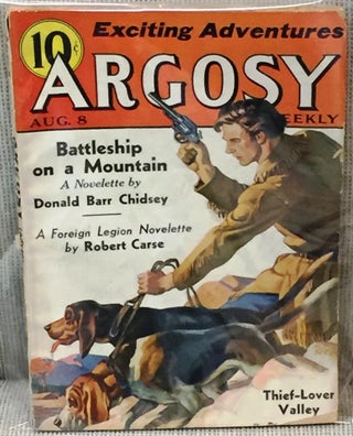 Item #E13628 Argosy Weekly, August 8, 1936. Robert Carse Donald Barr Chidsey, Others