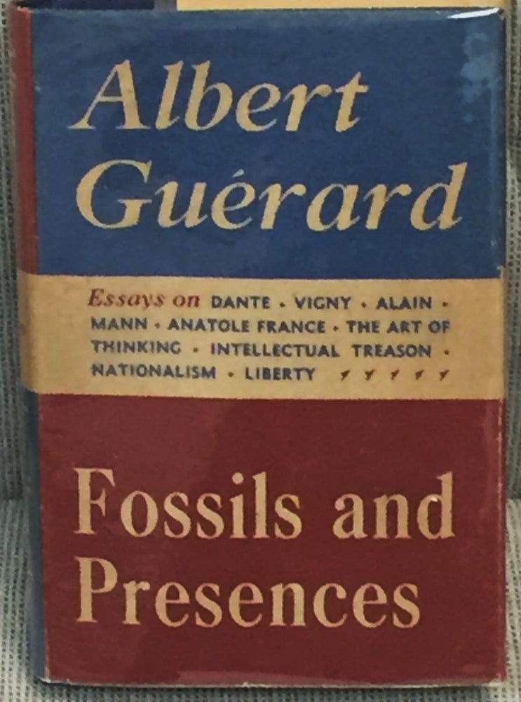 Item #E2023 Fossils and Presences. Albert Guerard.