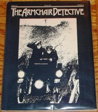 Item #E2476 The Armchair Detective Spring 1979. Armchair Detective