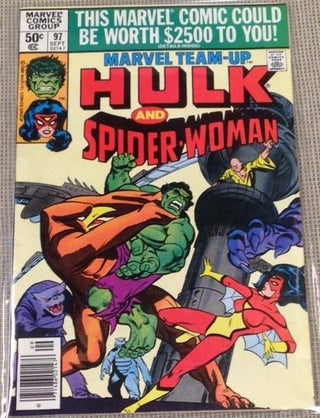 Item #E3128 Marvel Team-Up Vol. 1, No. 97, Hulk & Spider-Woman. Marvel Comics