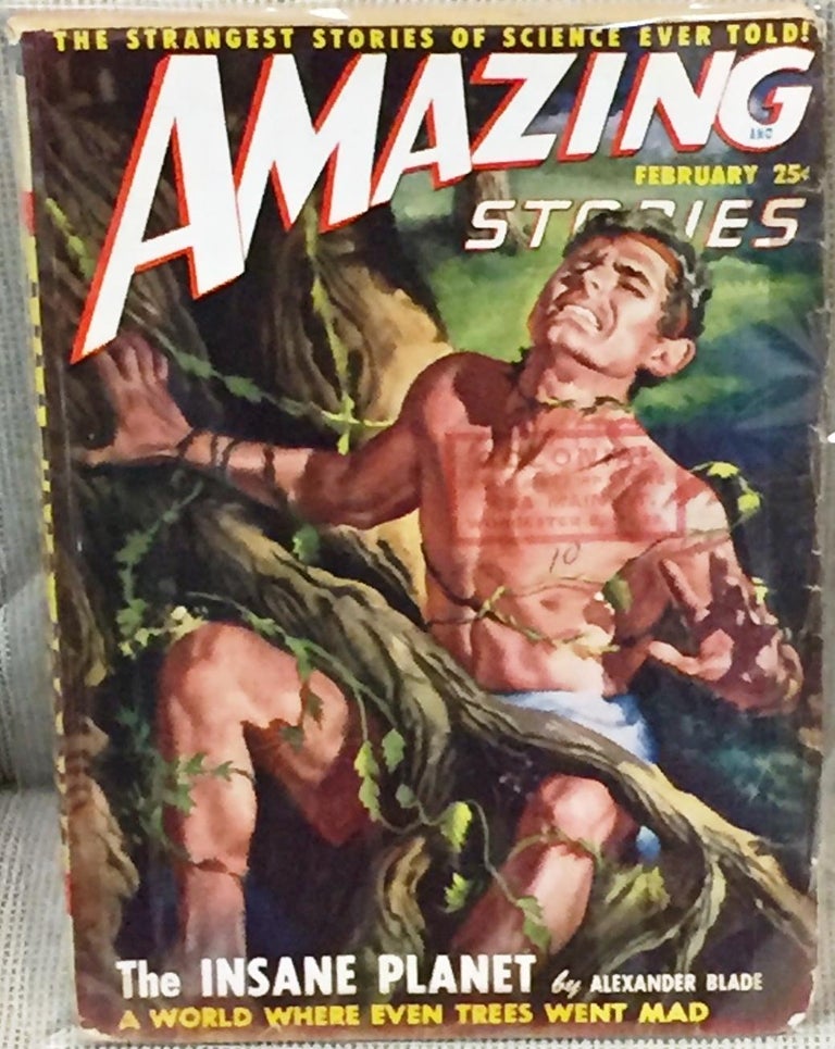 Item #E6737 Amazing Stories, February 1949. Craig Browning Alexander Blade, Others, Rog Phillips.