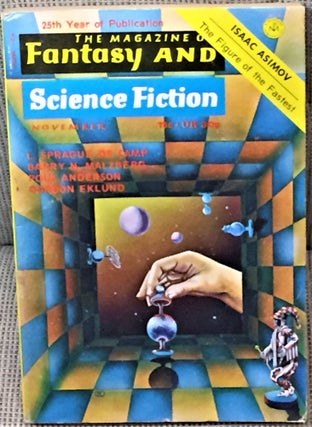 Item #E7405 The Magazine of Fantasy and Science Fiction November, 1973: Mother Lode; The Beasts...