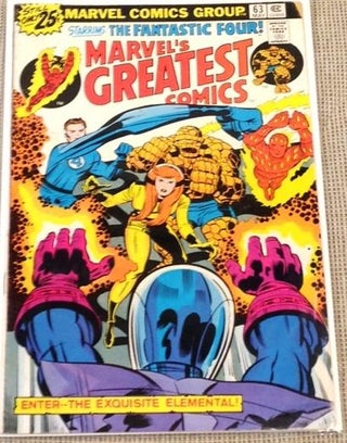 Item #E8090 Marvel's Greatest Comics #63 Starring the Fantastic Four. Marvel Comics Group