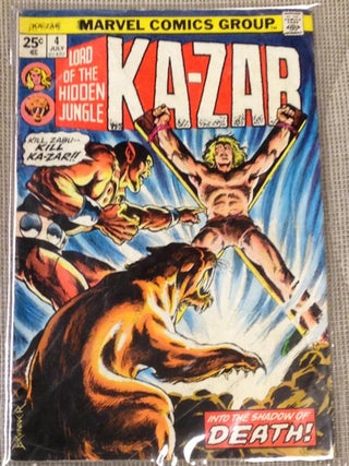 Item #E9067 Ka-Zar, Lord of the Hidden Jungle #4. Marvel Comics Group