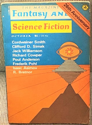 Item #E9519 The Magazine of Fantasy and Science Fiction October, 1975. Richard Cowper Cordwainer...