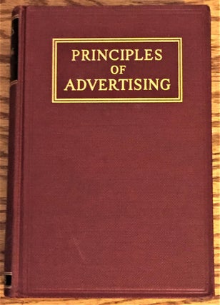 Item #E9823 Principles of Advertising. H K. Nixon