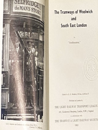 The Tramways of Woolwich and South East London
