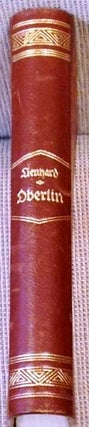 Item #R001394 Oberlin : Roman aus d. Revolutionszeit im Elsaß. Friedrich Lienhard